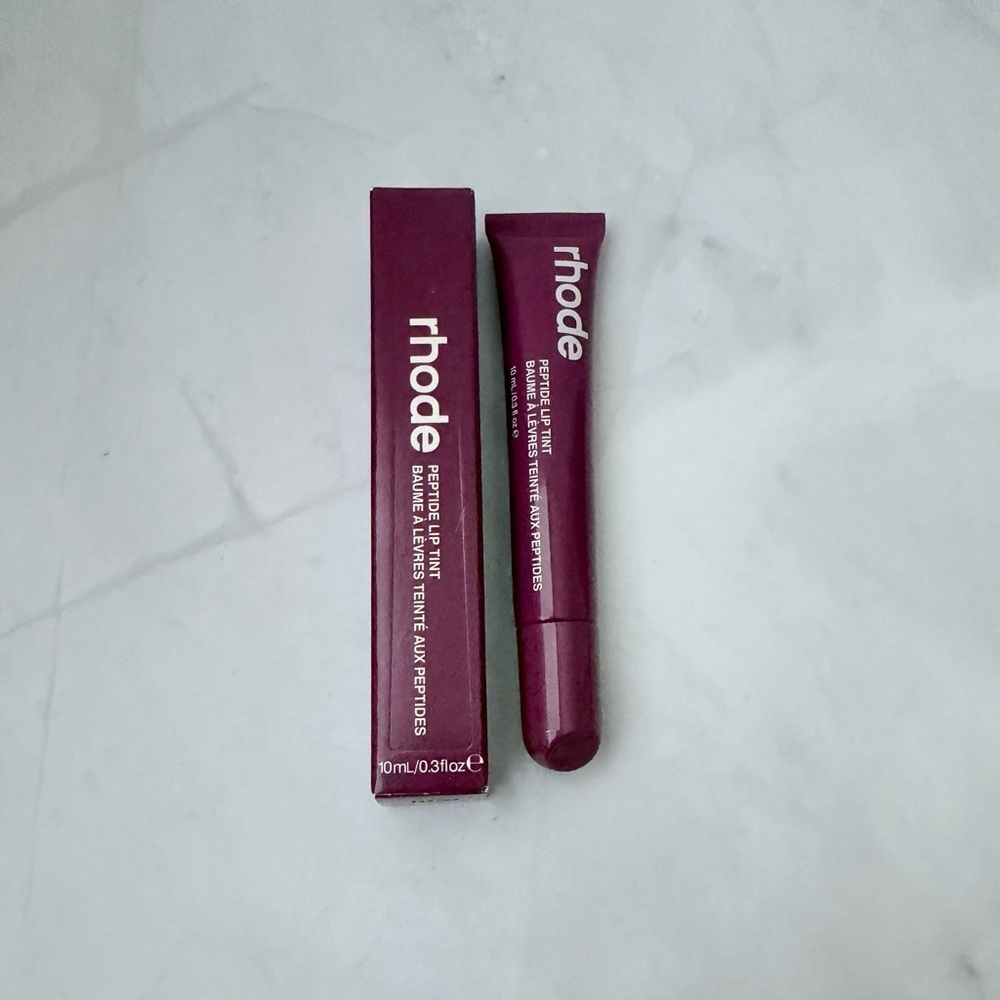 Rhode Peptide Lip Tint Raspberry Jelly 10ml New In Box - Picture 3 of 4